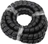 Aeroflow 30.5mm ID Spiral Wrap Black Cover - 3.7 Meter Length (AF91-9860) AF91-9860