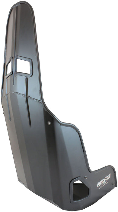 Aeroflow Pro Street Drag 16" Aluminium Race Seat, Black Finish (AF93-0160BLK)