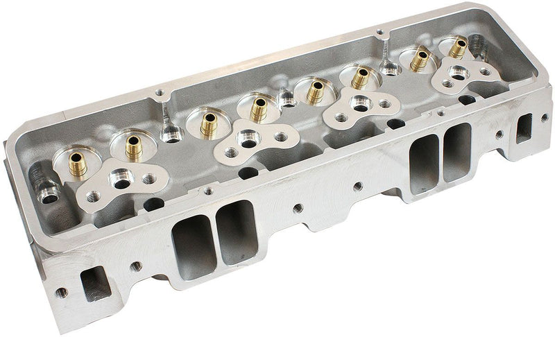 Aeroflow Bare Small Block Chev 327-350-400 220cc Aluminium Cylinder Heads with 75cc Chamber (Pair) (AF95-0402)