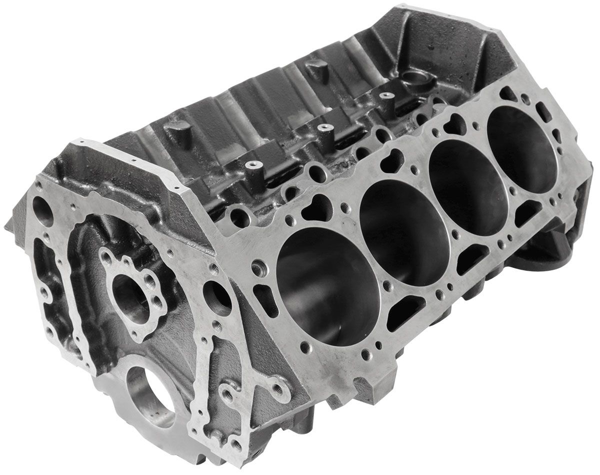Aeroflow Cast Iron B/B Chev Engine Block, 4.490" Bore (AF96-1008) AF96-1008
