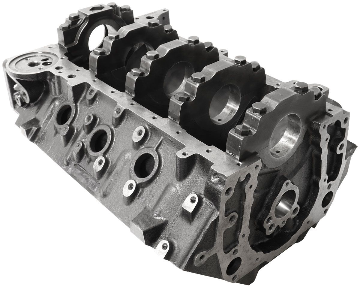 Aeroflow Cast Iron B/B Chev Engine Block, 4.490" Bore (AF96-1008)