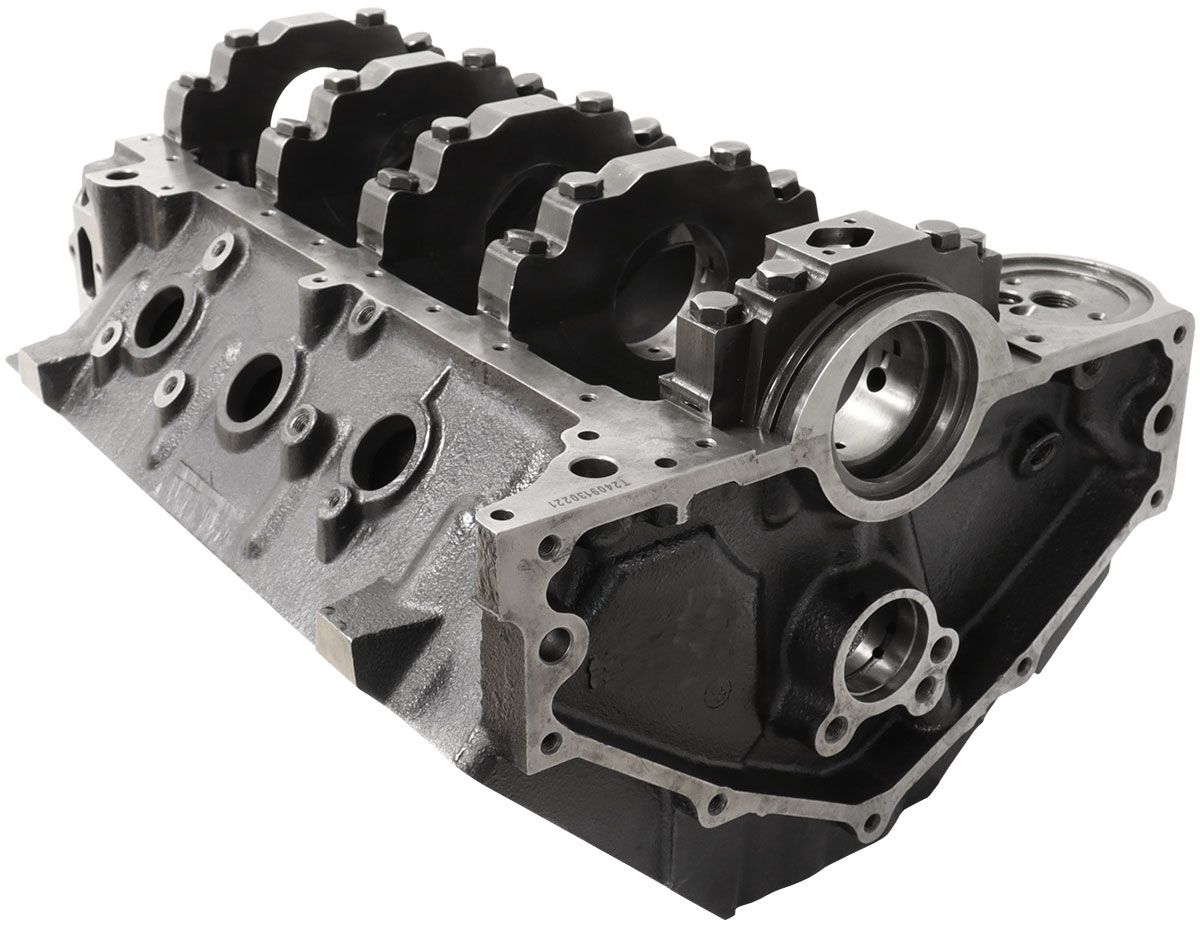 Aeroflow Cast Iron B/B Chev Engine Block, 4.490" Bore (AF96-1008)