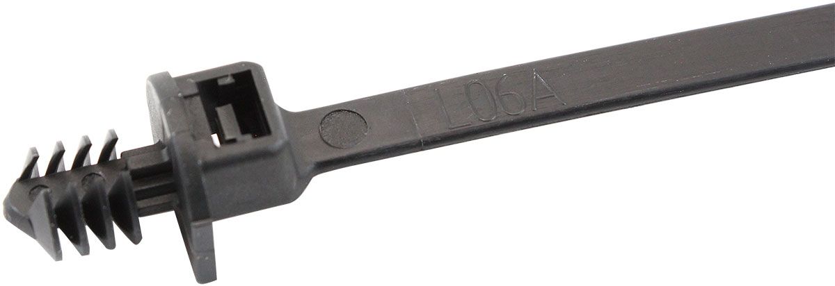 Aeroflow One Piece Fixed Fir Tree Cable Ties 4.8mm Wide x 210mm Long - 1000 Pack (AF98-4821-1000)