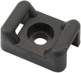 Aeroflow Cable Tie Screw Mount 22.3mm x 16mm - 50 Pack (AF98-9988-50) AF98-9988-50