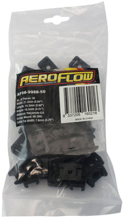 Aeroflow Cable Tie Screw Mount 22.3mm x 16mm - 50 Pack (AF98-9988-50)