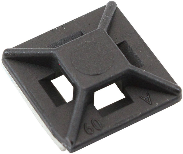 Aeroflow Cable Tie Self Adhesive Mount 12.5mm x 12.5mm - 25 Pack (AF98-9996-25) AF98-9996-25