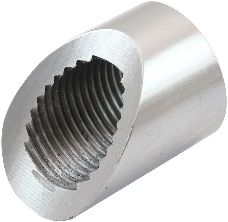 Aeroflow 45 Degree Angled & Notched Weld-On M18 x 1.50mm Oxygen Sensor Bung (AF987) AF987