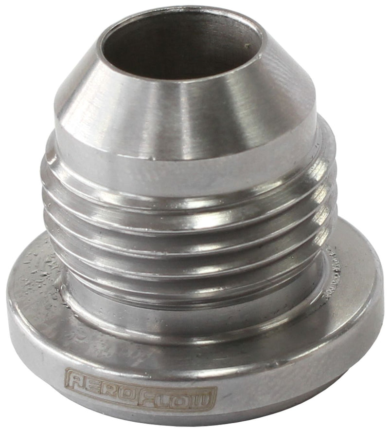 Aeroflow Steel Weld-On Male AN Fitting -6AN (AF999-06S-25) AF999-06S-25