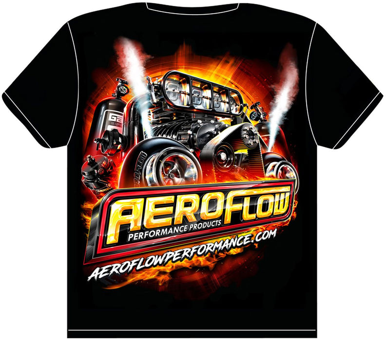 Aeroflow 2024 Black XX-Large T-Shirt (AFSHIRT24-2XL)