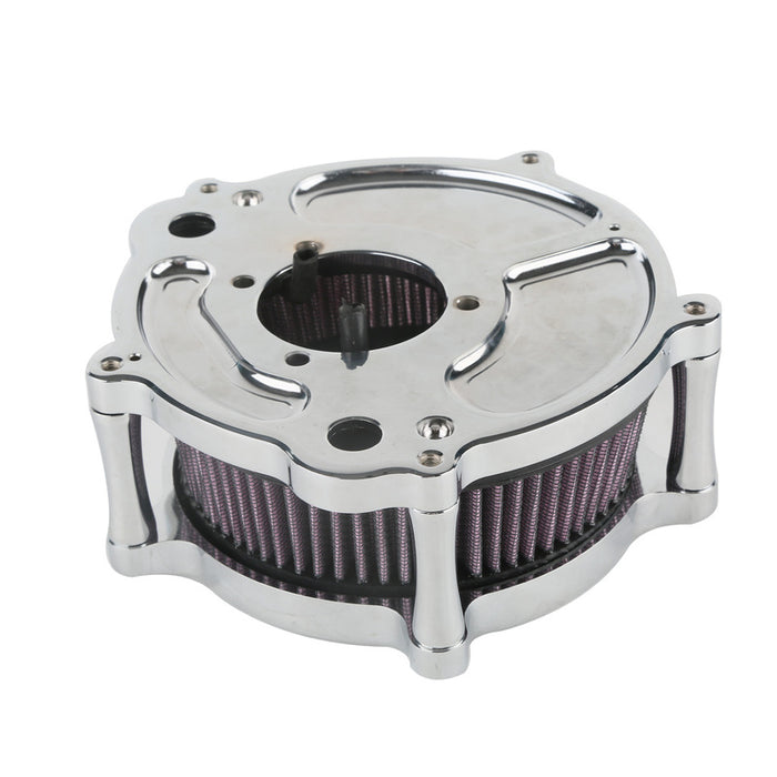 Attitude Inc Air Filter Assembly ,Billet Aluminium, Chrome, Carby & EFI, For Harley Sportster ,Kit - ATT-XF290686-E