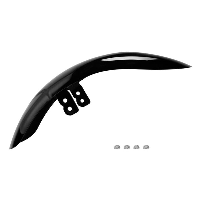 Attitude Inc Mudguard Cover, Front Fender, For Harley V-rod Night Rod VRSCA 2003-2011 Black, Each - ATT-XF2906C390-B