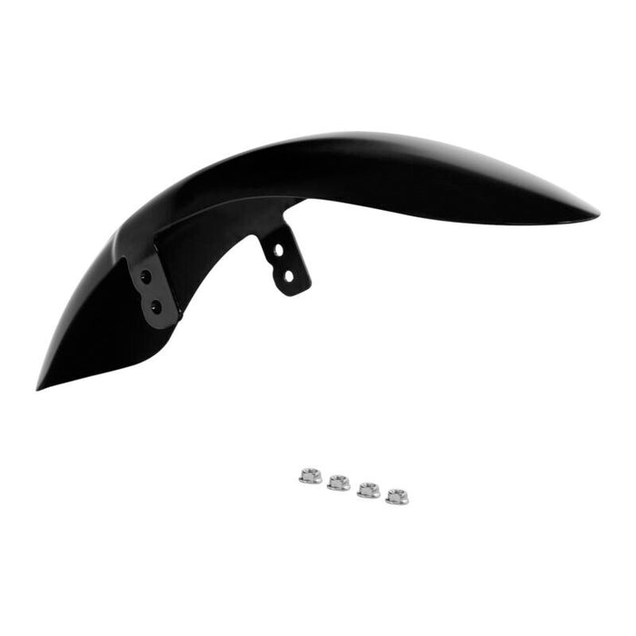 Attitude Inc Mudguard Cover, Front Fender, For Harley V-rod Night Rod VRSCA 2003-2011 Black, Each - ATT-XF2906C390-B