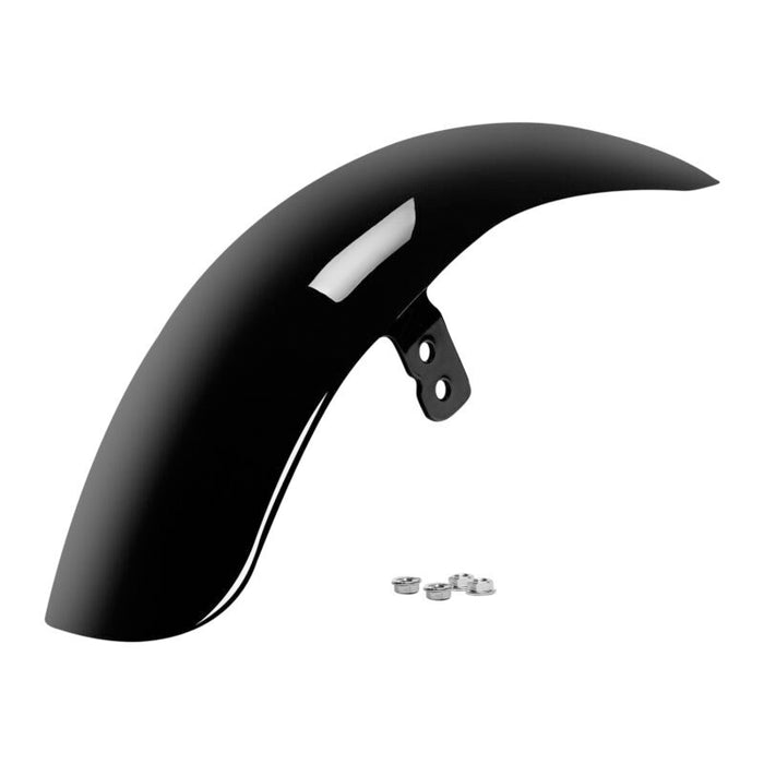 Attitude Inc Mudguard Cover, Front Fender, For Harley V-rod Night Rod VRSCA 2003-2011 Black, Each - ATT-XF2906C390-B