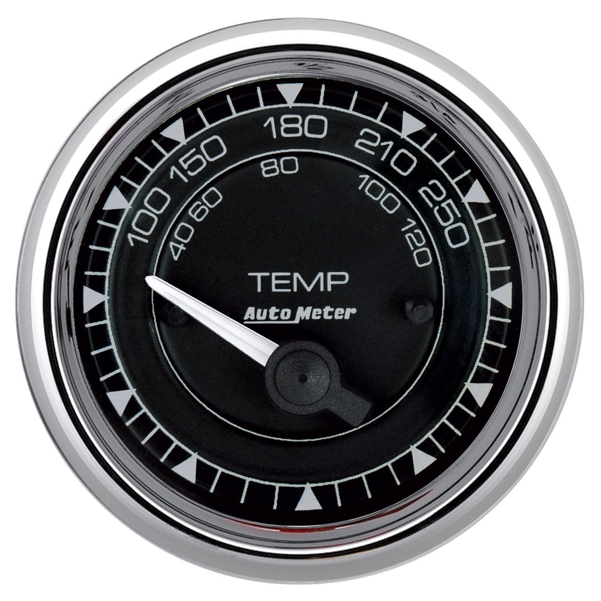 AutoMeter Chrono Chrome Series Water Temperature Gauge (AU9737)