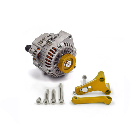 LS Alternator Upgrade Kit for Nissan RB 081-008-GOLD, MXA306