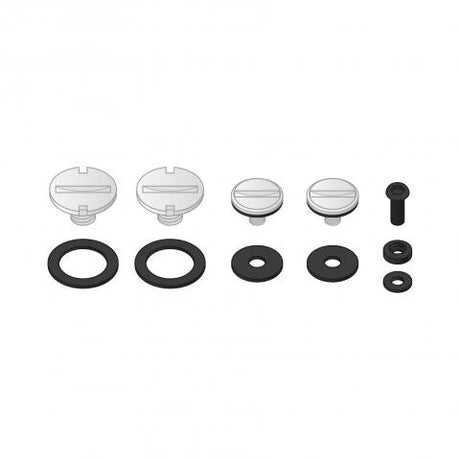 Bell B2 Visor - Pivot Kit, Silver