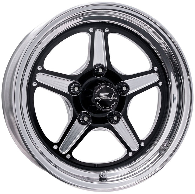 Billet Specialties Street Lite Wheel 15x 8" Wheel, Black (BSBRS23580L6135) BSBRS23580L6135