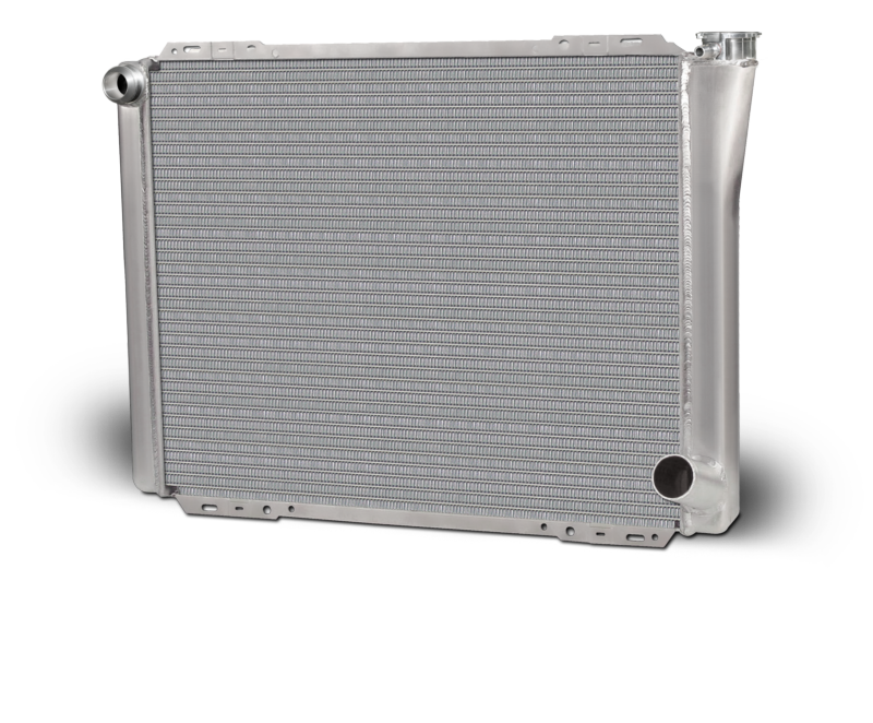 AFCO Aluminum Radiator Circle Track 24 Inch Single Pass Chevy 16AN Inlet - 80127N-16 80127N-16