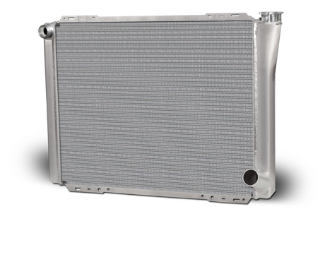 AFCO Aluminum Radiator Circle Track 24 Inch Single Pass Chevy 16AN Inlet - 80127N-16 80127N-16