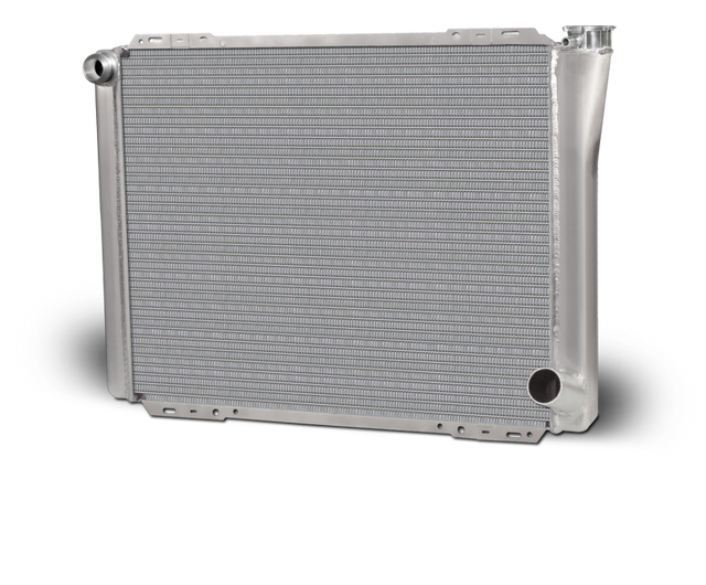 AFCO Aluminum Radiator Circle Track 24 Inch Single Pass Chevy 16AN Inlet - 80127N-16 80127N-16