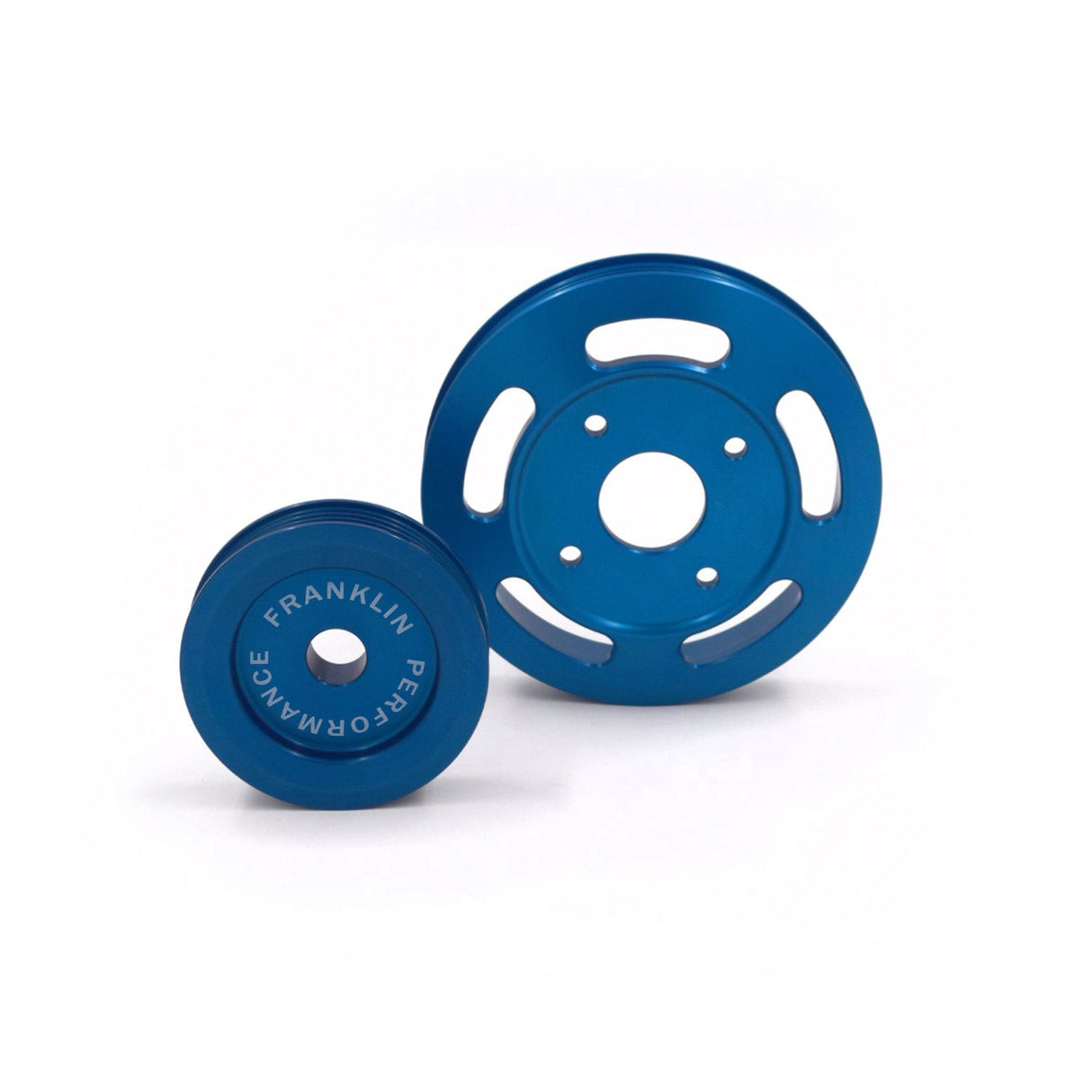 Billet Underdrive Pulley Set for Nissan RB Engines 081-005 BLUE-140mm, 081-007 BLUE