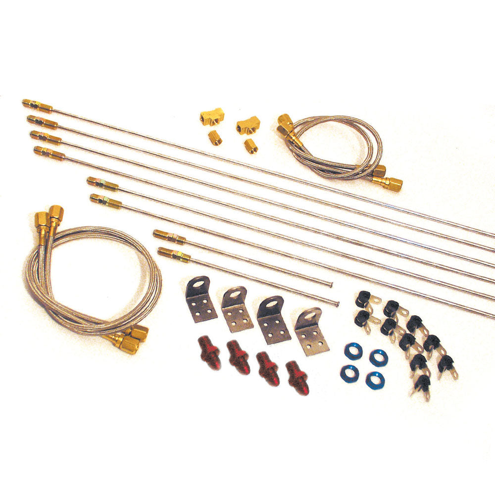 Longacre Complete Brake Line Kit - 52-45215