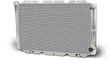 AFCO Aluminum Radiator Circle Track 31 Inch Double Pass Chevy 16AN Inlet - 80102NDP-16 80102NDP-16