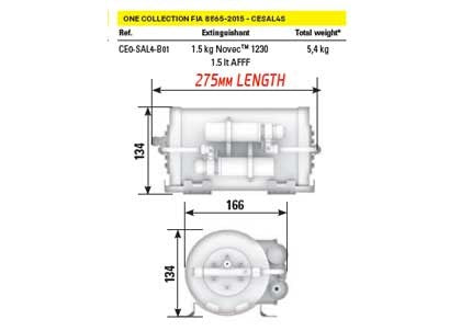 OMP Extinguisher CESAL4S