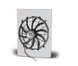 AFCO Aluminum Polish Fan And Shroud 16.88 Wide X 22.25 Tall Fits 80145, 80146, 81145, 81146 Radiator With No Transcooler - 80417FANZ 80417FANZ