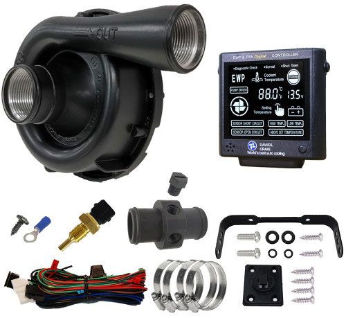 Davies Craig EWP150 Electric Water Pump Combo Kit, Black (DC8975)