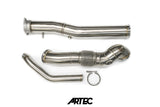 ARTEC Mitsubishi Evo X 4B11T 3.5" V-Band Downpipe
