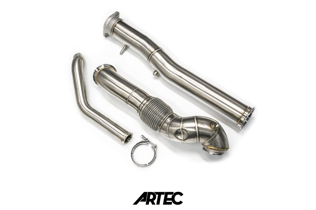 ARTEC Mitsubishi Evo X 4B11T 3.5" V-Band Downpipe