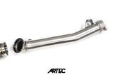 ARTEC Nissan RB25 4" to 3.5" Cast Downpipe and Midpipe