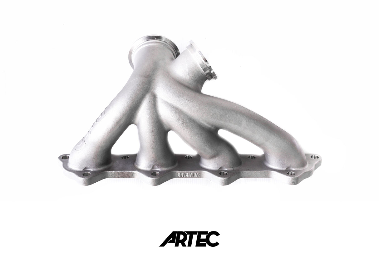 ARTEC Mitsubishi Evo 4-9 4G63 Exhaust Manifold Low Mount V-Band (Reverse Rotation)