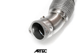 ARTEC Mitsubishi Evo 10 4B11T 3.5" Cast Dump / Front Pipe - Version 1