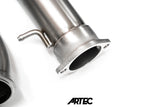 ARTEC Mitsubishi Evo 10 4B11T 3.5" Cast Dump / Front Pipe - Version 2