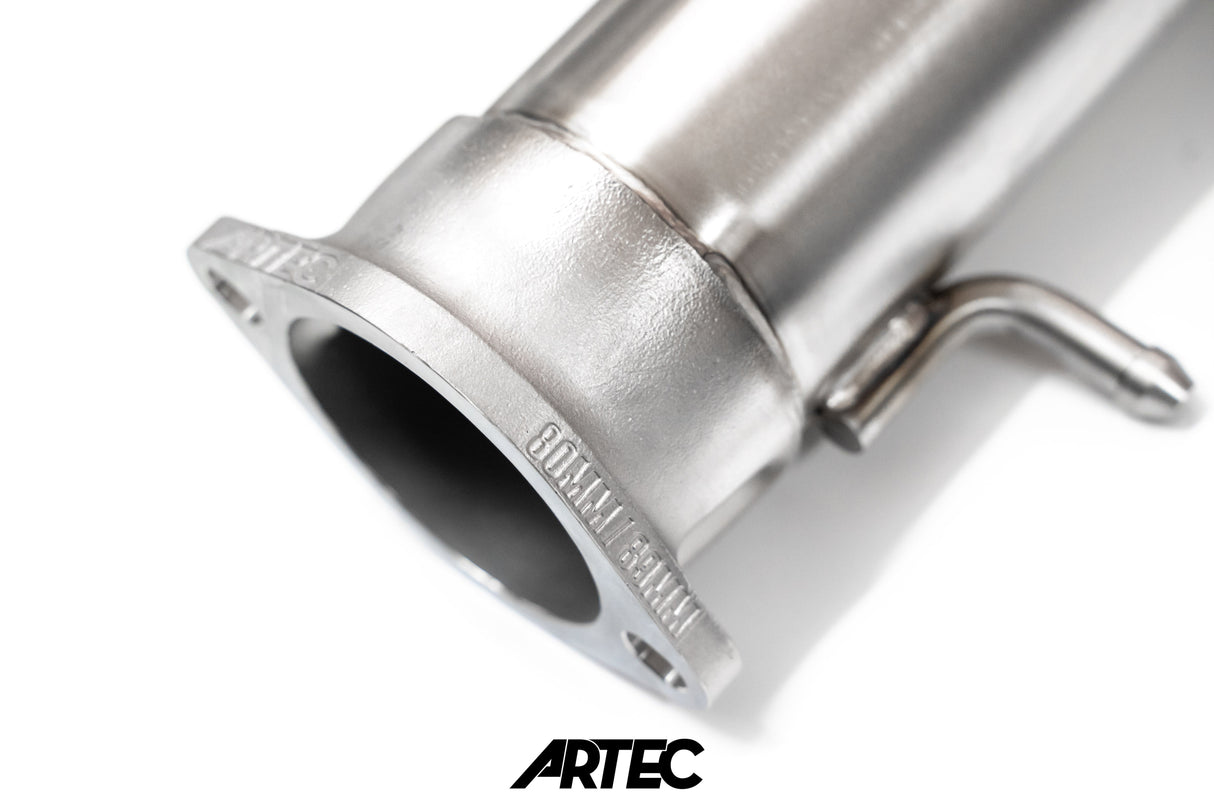 ARTEC Mitsubishi Evo 10 4B11T 3.5" Cast Dump / Front Pipe - Version 2