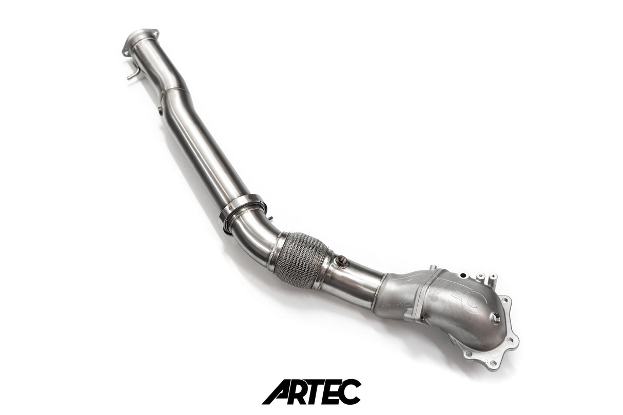 ARTEC Mitsubishi Evo 10 4B11T 3.5" Cast Dump / Front Pipe - Version 2