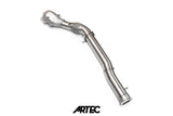 ARTEC Mitsubishi Evo 10 4B11T 3.5" Cast Dump / Front Pipe - Version 2