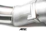 ARTEC Mitsubishi Evo 10 4B11T 3.5" Cast Dump / Front Pipe - Version 2