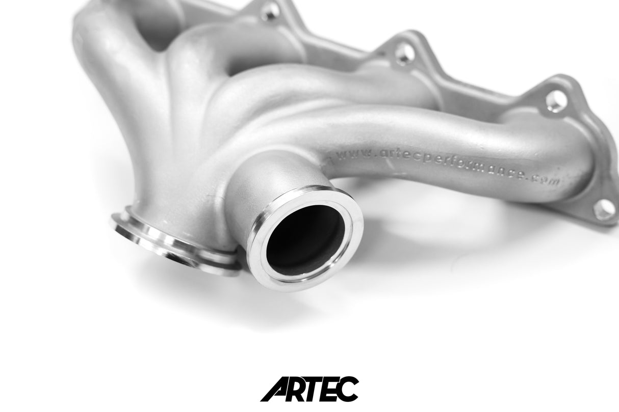 ARTEC Mitsubishi Evo 1-3 / DSM 4G63 Low Mount V-Band Exhaust Manifold