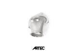 ARTEC Mitsubishi Evo 4-9 4G63 3.5” Cast Outlet O2 Housing Dump Pipe