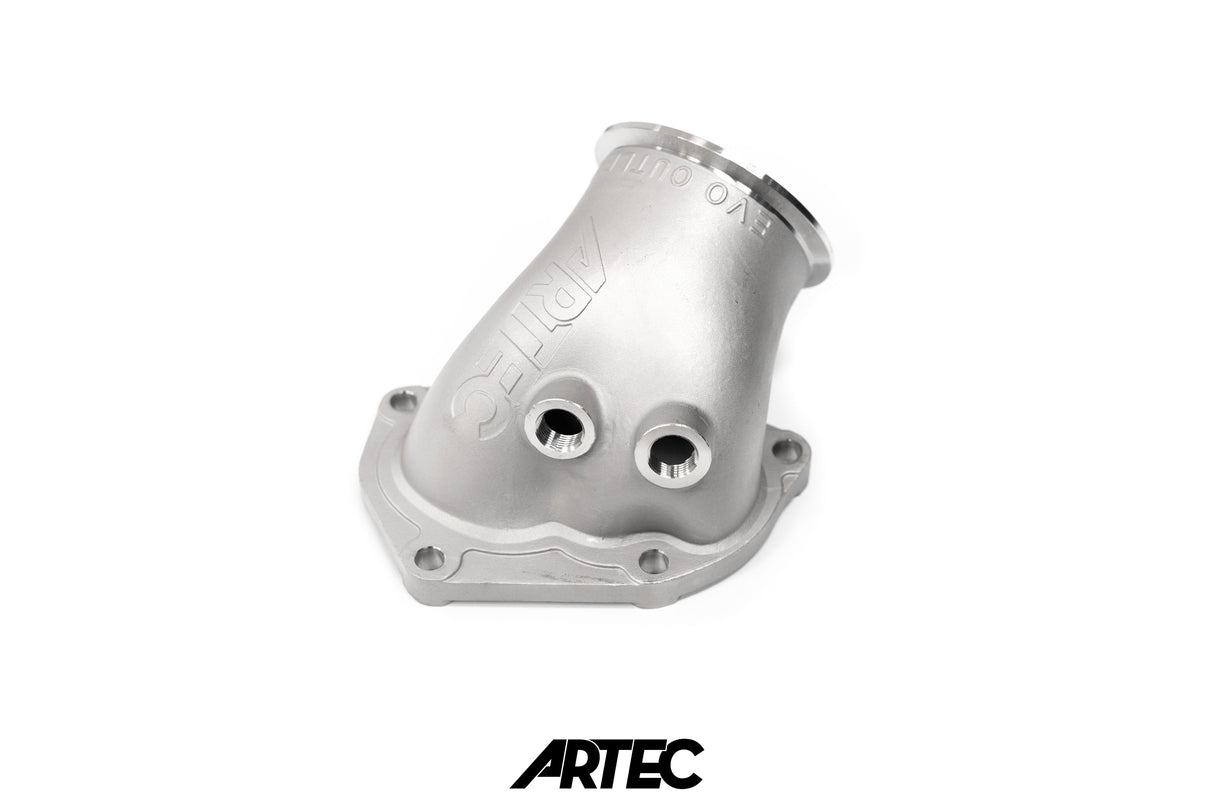 ARTEC Mitsubishi Evo 4-9 4G63 3.5” Cast Outlet O2 Housing Dump Pipe