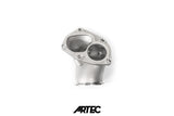 ARTEC Mitsubishi Evo 4-9 4G63 3.5” Cast Outlet O2 Housing Dump Pipe