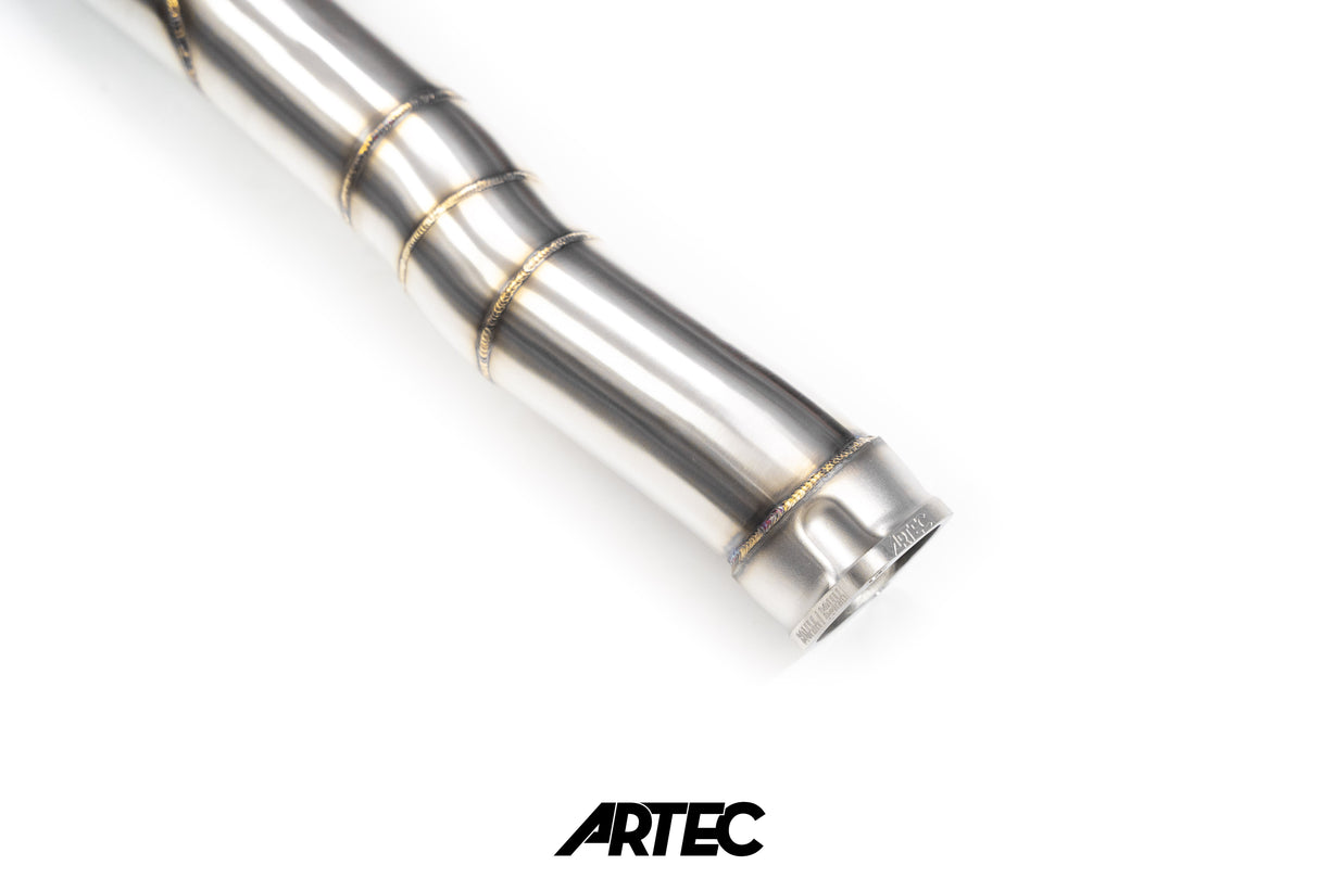 ARTEC Nissan RB26DETT Twin 3.5" Stock Frame Front Pipe