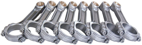 Eagle I-Beam Conrod Set, Bushed, 6.000" Length, 2.000" Small Journal (EASIR6000SBLW) EASIR6000SBLW