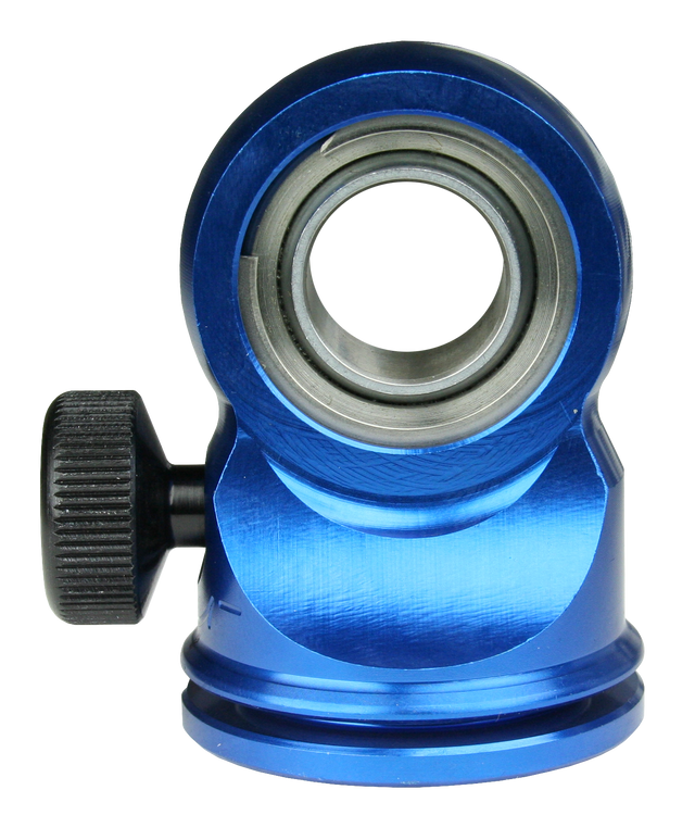 AFCO Aluminum Rod End Adjustable For 5/8 Shaft Short Clear W/ 5/8 Bearing - 20172.625 20172.625