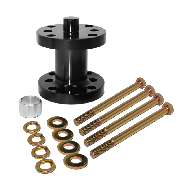 AFCO Aluminum Fan Spacer Kit 2-1/2 Inch Fits 5/8 Or 3/4 Drive Comes With Bolts, Bushings, & Washers - 80193 80193