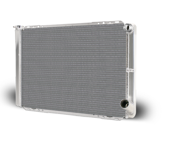 AFCO Aluminum Radiator Circle Track 28 Inch Chevy Double Pass 20 - 80130NDP-20 80130NDP-20