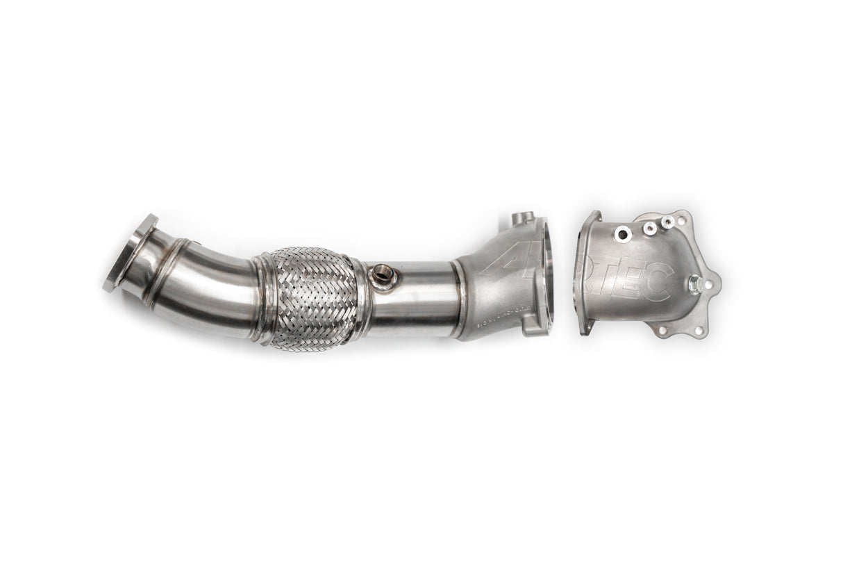ARTEC Mitsubishi Evo 10 4B11T 3.5" Cast Dump / Front Pipe - 2-Bolt